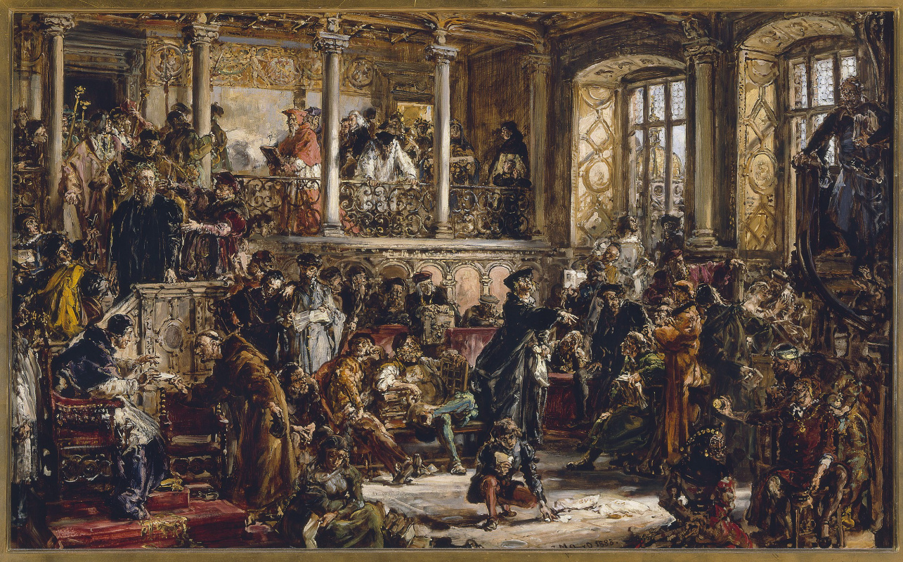 Золотой XVI век литературы в Польше. Реформация, преобладание католицизма