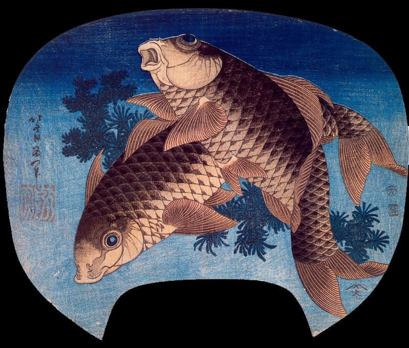 Кацусика Хокусай. Рыбы