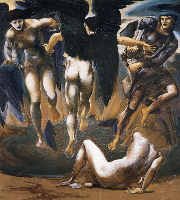 Edward Coley Burne-Jones. The Perseus Series: The Death of Medusa II