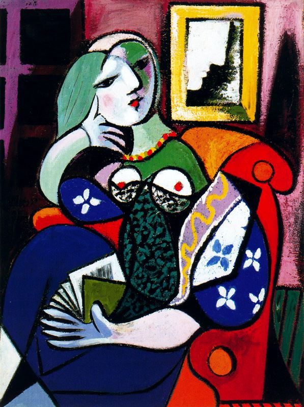 Пабло Пикассо. Женщина с книгой