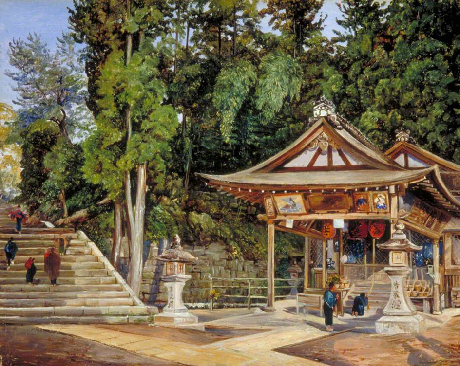 Марианна Норт. Маленький храм Маруямы в Киото, Япония