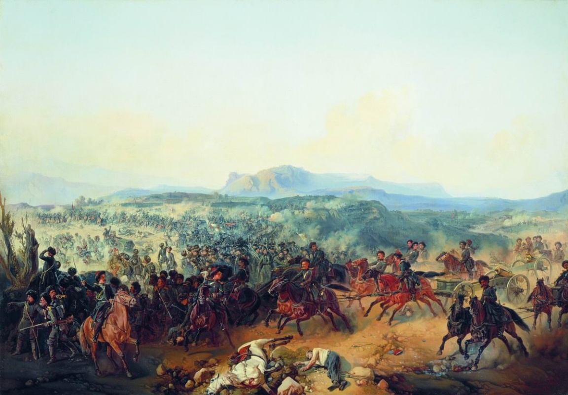 Богдан Павлович Виллевальде. Сражение у Башкадыклара 19 ноября 1853 года.  1855
