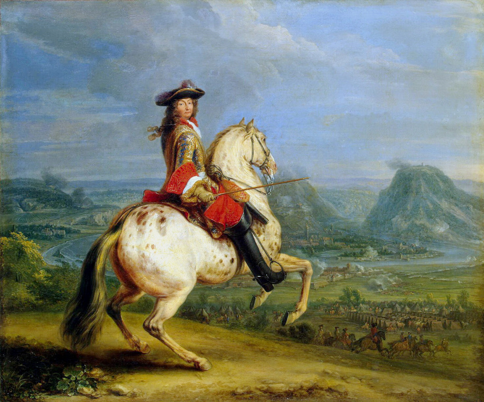 Ван Мейлен. Людовик XIV при взятии Безансона