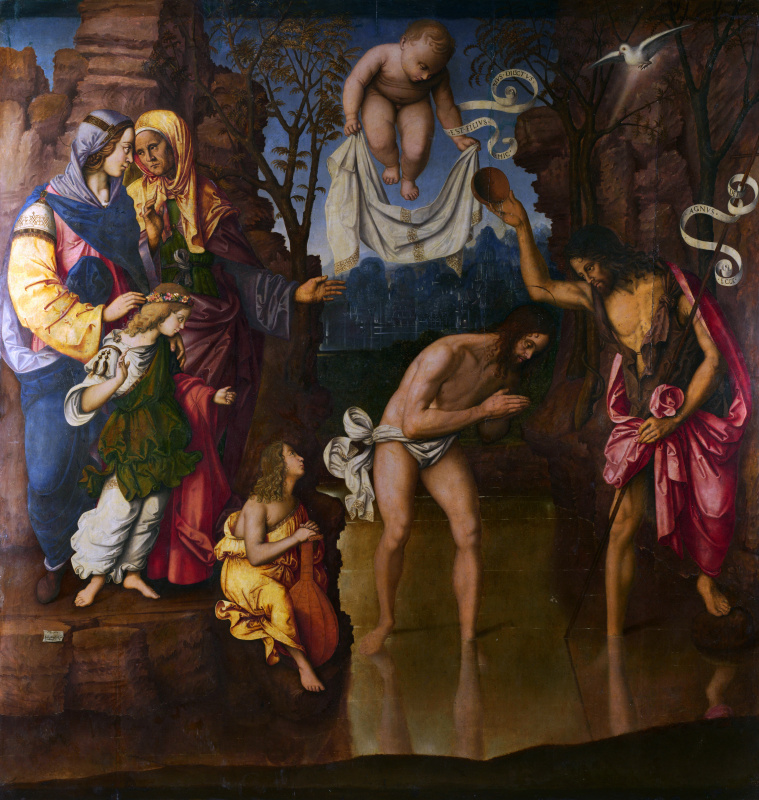 Заганелли Франческо. Крещение Христа