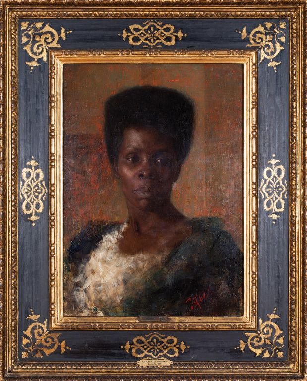 Заморская. Портрет темнокожей женщины