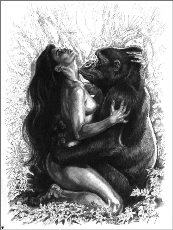 Monkey Kisses Naked Girl - Sexy-Older-Women Galleries