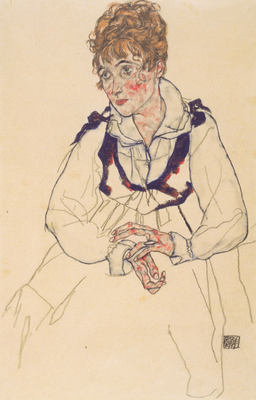 Эгон Шиле. Портрет жены художника