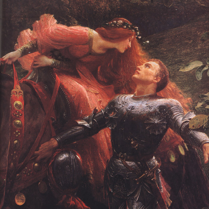Фрэнк Бернард Дикси - La belle dame sans merci, 1901, 188×137 см