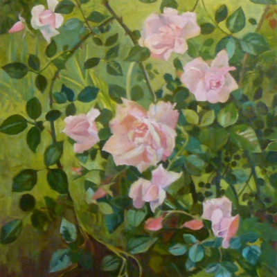 Лариса Васильевна Копылова. Розы в саду Лариса Васильевна Копылова. Розы в саду