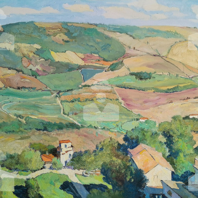 Сергей Борисович Кривоногов. Холмы Тарквинии. Италия Сергей Борисович Кривоногов. Холмы Тарквинии. Италия